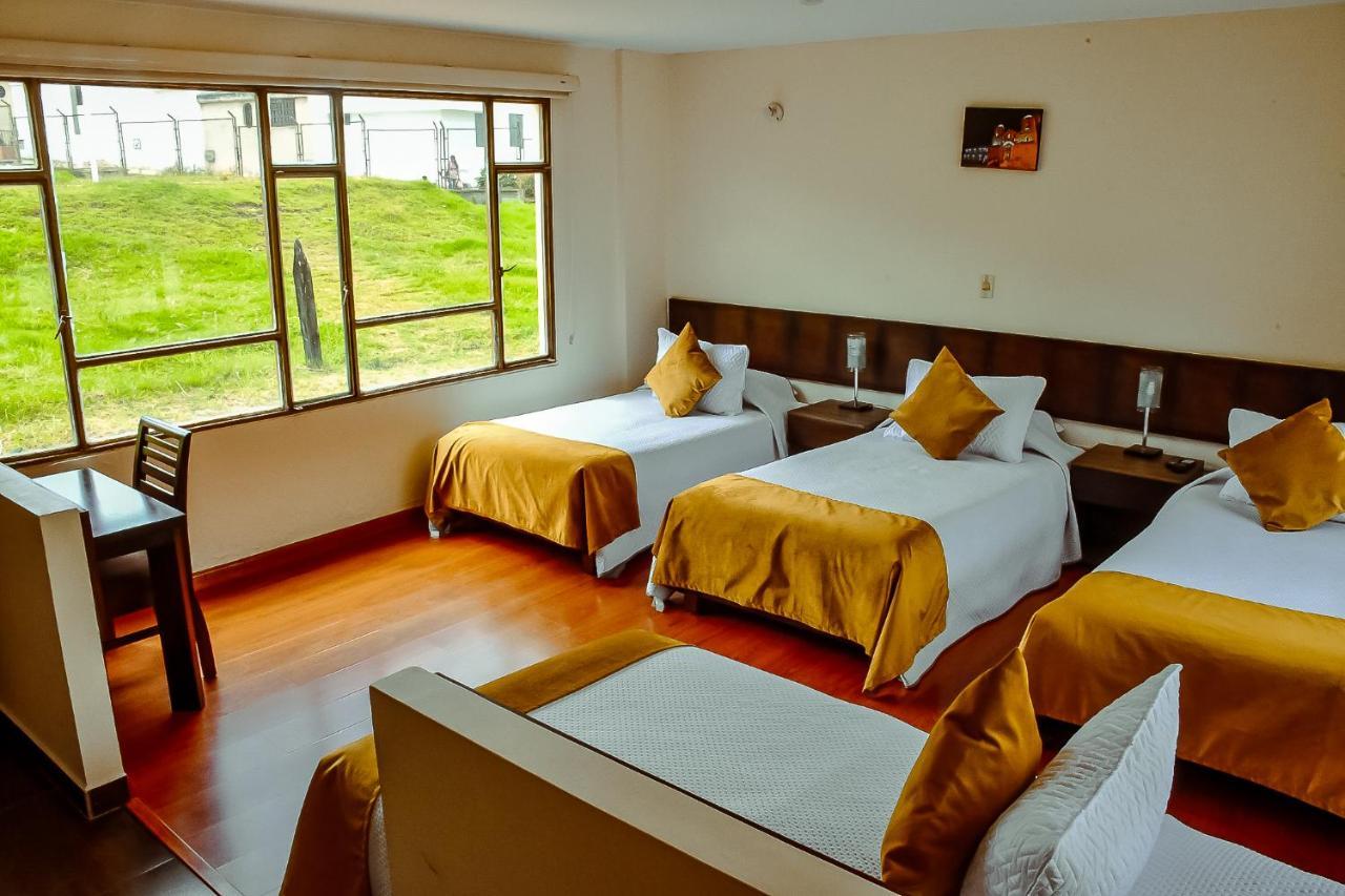 Hotel Villa Vianney Paipa Dış mekan fotoğraf