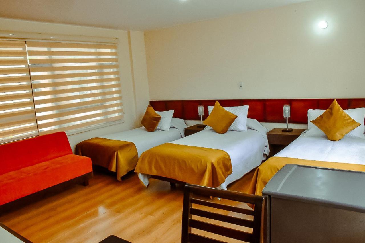 Hotel Villa Vianney Paipa Dış mekan fotoğraf