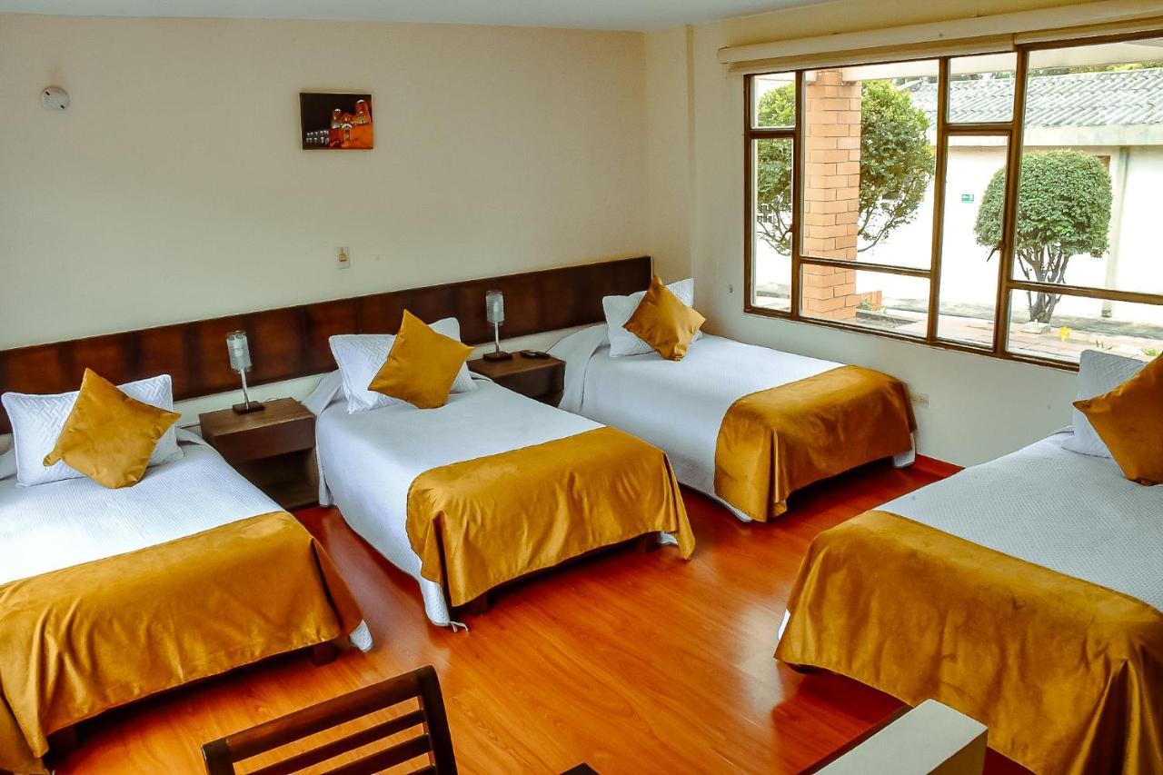Hotel Villa Vianney Paipa Dış mekan fotoğraf