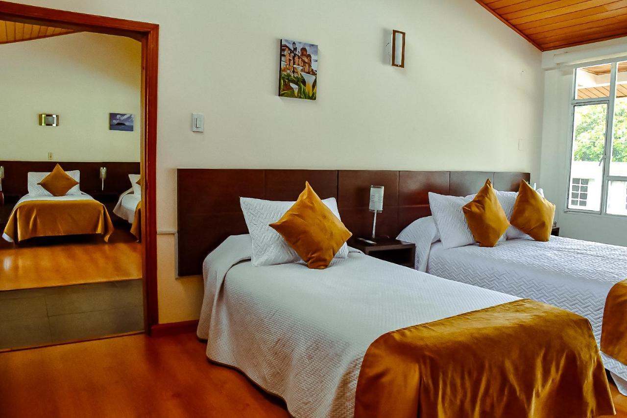 Hotel Villa Vianney Paipa Dış mekan fotoğraf